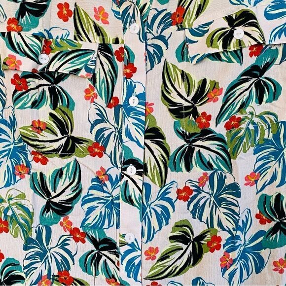 Lost + Wander Luau On The Beach Tropical Print Beach Tunic Sz XL/2XL NWT - Picture 10 of 16